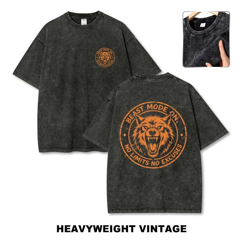 Sport Gym Wolves Oversized Tee Oversize Unisex Washed T-Shirt for Women and Men's Unisex Fit Batik Cotton Oversize Streetwear Menswear Super Soft Pre-Shrunk,back to school,back to school shopping,clothes for back to school,first day of school outfits