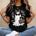 Boo-Jee Ghost Shirt Leopard Ghost Tee Ghost Coffee Shirt Funny Fall Shirt Ghost Tee Girly Halloween Gift Boojee Shirt Check
