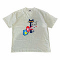 Pete the Cat Playing Guitar Shirt, Baby Tee Graphic Shirt - Menswear Top Tshirt Streetwear party's shirt