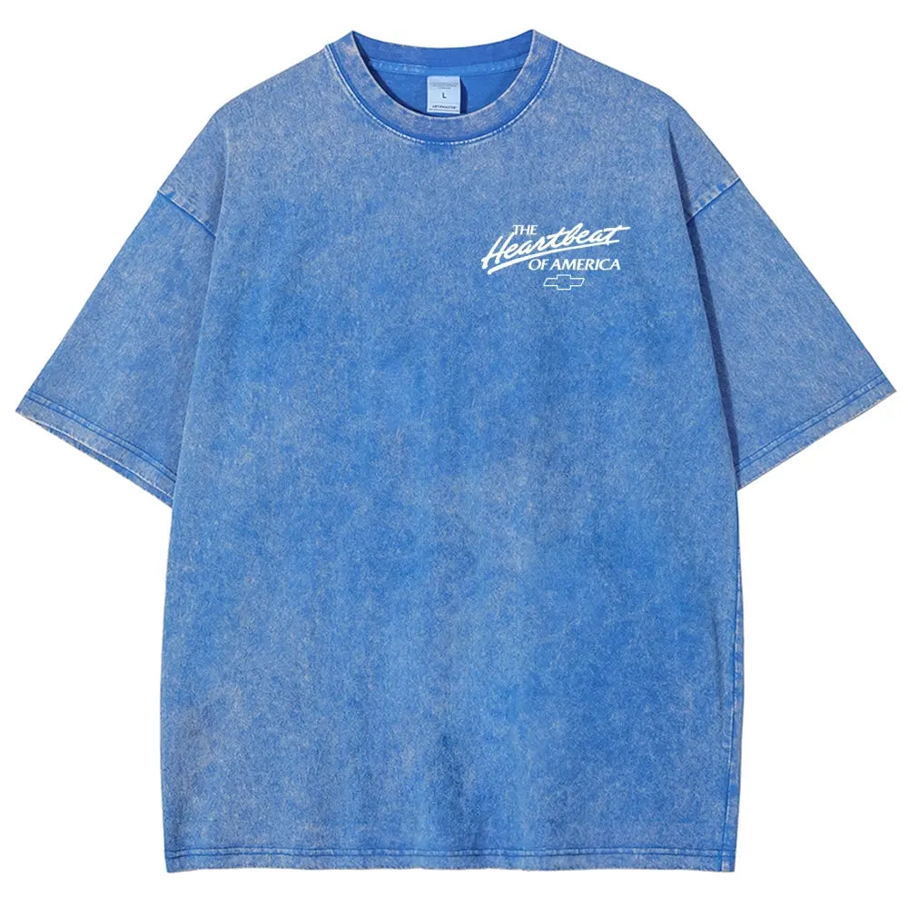 Truck Car Graphic Vintage Washed Tee 90s Men's Graphic Tee t Shirts Funny Graphic Tee Good Graphic Tees Graphic Tees Streetwear Outfits Men Vacation Outfits Oversized Tshirt Men,clothes for back to school,first day of school outfits