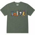 Comfort Colors Halloween Teacher Shirt, Funny Teacher Life T-shirt for Back To School, Preschool Spooky Tee Gift Set, Apparel Made In The US - Schoolhouse Threads