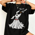 Zero Dog Boop Skeleton Hand Funny T-Shirt, Halloween Trip Tee, Nightmare Before Christmas Matching Shirt
