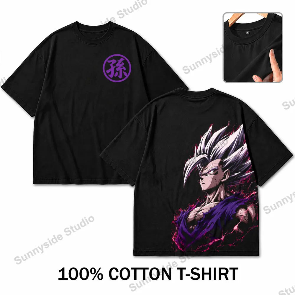 [Vtg90s]URban "GAZE" Series Anime 90s Graphic Tees US Regular Fit Funny Graphic Tee Men's Graphic Tees Streetwear Outfits Men Vacation Outfits Oversized Tshirt Men