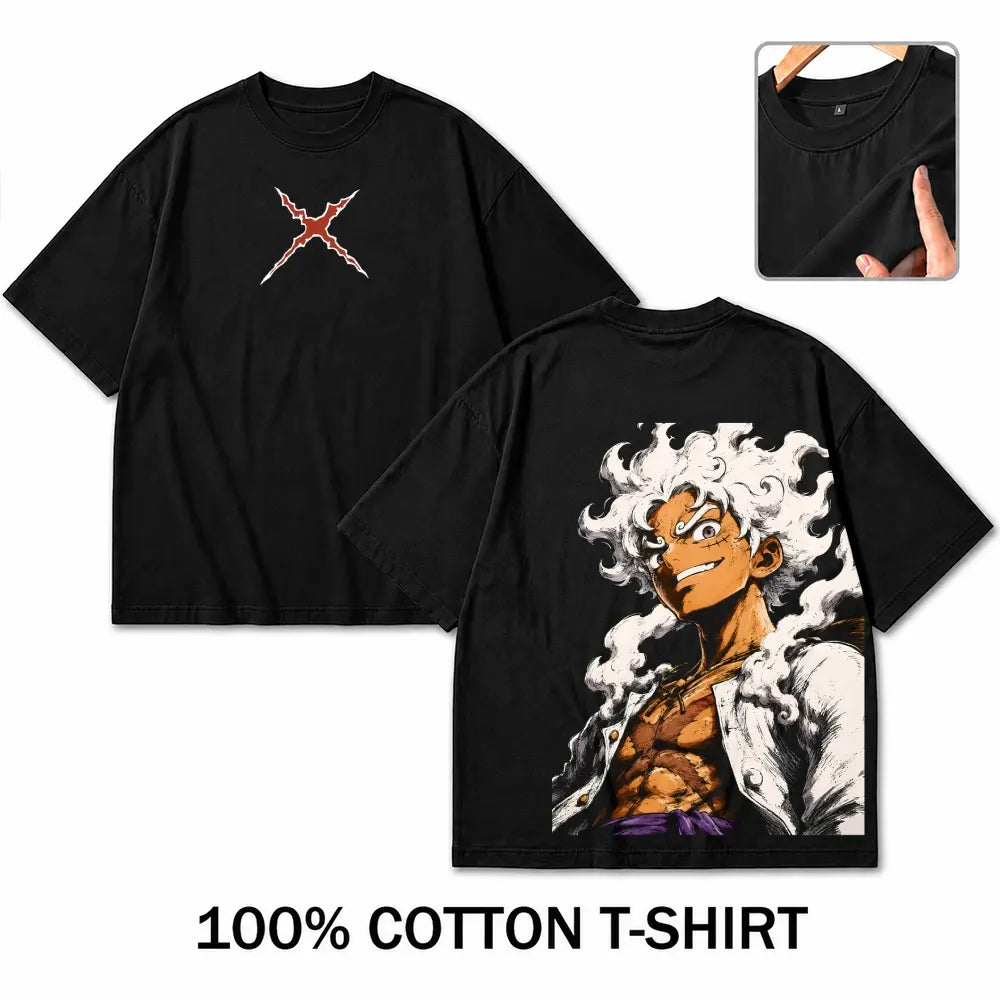 [Vtg90s]URban "GAZE" Series Anime 90s Graphic Tees US Regular Fit Funny Graphic Tee Men's Graphic Tees Streetwear Outfits Men Vacation Outfits Oversized Tshirt Men