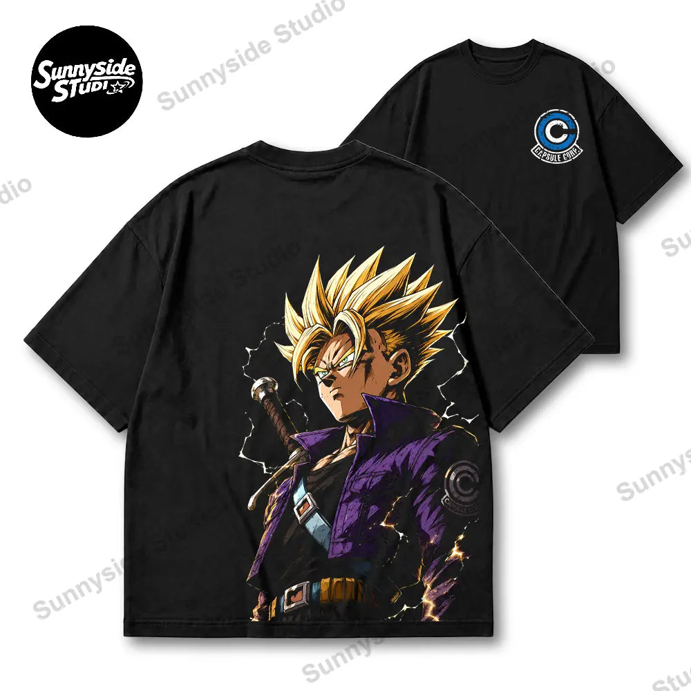[Vtg90s]URban "GAZE" Series Anime 90s Graphic Tees US Regular Fit Funny Graphic Tee Men's Graphic Tees Streetwear Outfits Men Vacation Outfits Oversized Tshirt Men